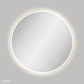 Fienza Reba LED Urban Brass Framed Mirror, 900mm